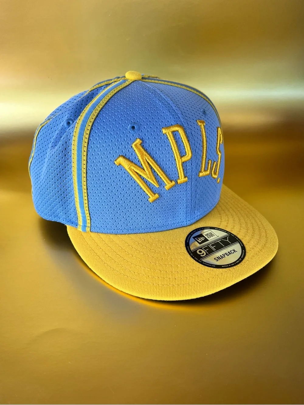 New Era MPLS Lakers Rare Road Uniform HWC 9FIFTY Snapback Hat - Picture 3 of 8